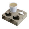 Four Cup Carry Tray