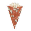 Large Paper Popcorn Cone