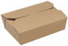 Large Kraft Multi-food Carton