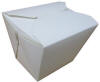 Square White Multi-food Carton