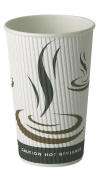 16oz Weave Hot Drink Paper Cup