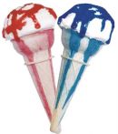Colour wafer cones
