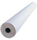 100m White Damask Banquet Roll